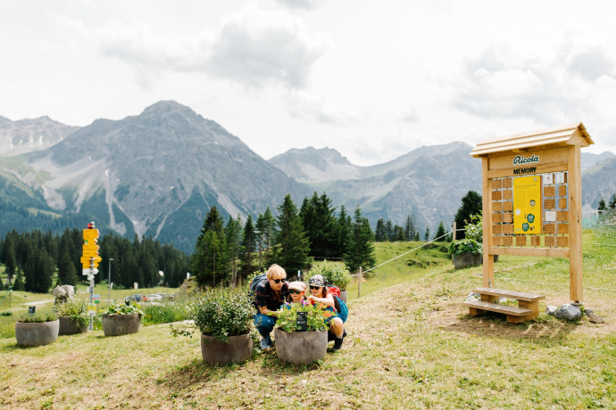 Ricola Erlebnisweg Start/Ziel Golf- & Sporthotel Hof Maran