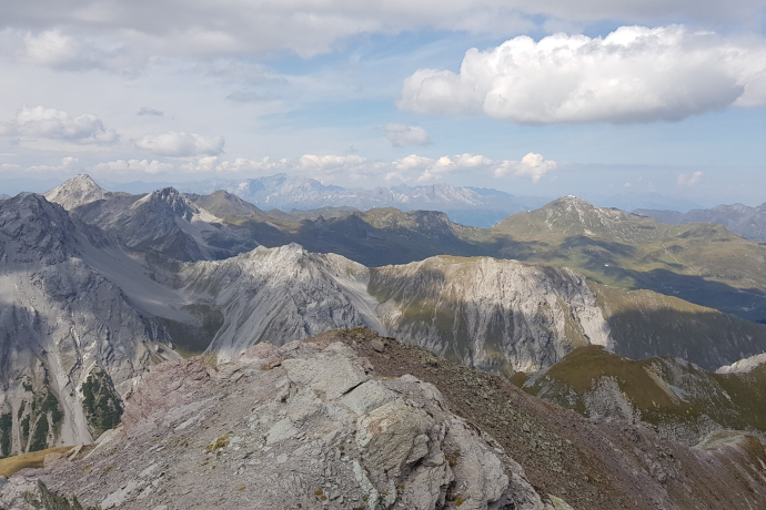 Gipfelpanorama Sandhubel