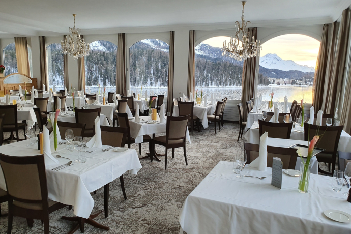 Grand Restaurant - Hotel Waldhaus am See (oua_65498383_image) Grand Restaurant - Hotel Waldhaus am See (oua_65498383_image)