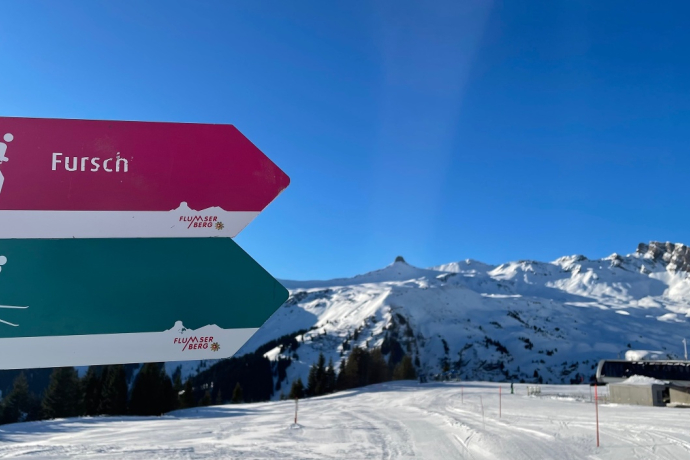 Balisage en direction de Fursch