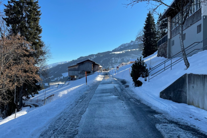 Percorso da Tannenheim ad Angettlin