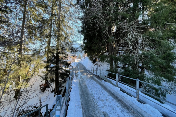 Percorso da Tannenheim a Angettlin
