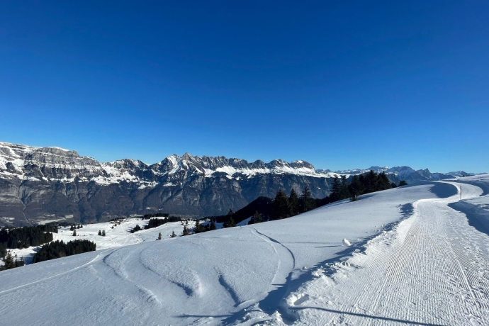 Winterwanderweg Chrüz-Prodalp