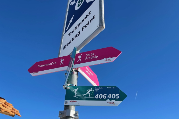 Balisage Alp Tannenboden