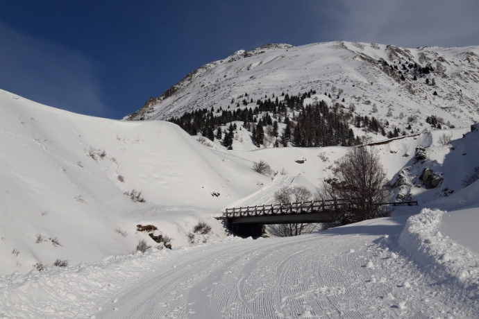 The bridge in the ditch of the Drun