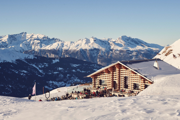 Motta Hütte Lenzerheide im Winter Motta Hütte Lenzerheide im Winter