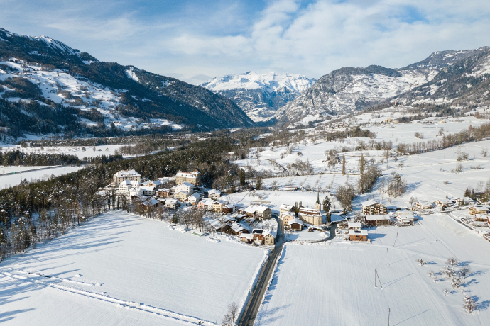Fürstenau in winter