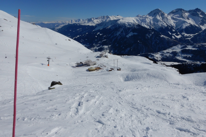 Blick zurück nach Gendusas Dadens