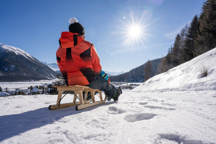 Schlittelweg Crasta Mora