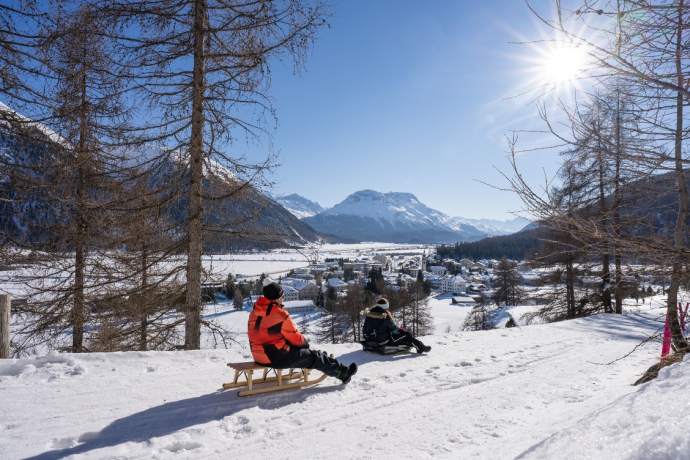 Schlittelweg Crasta Mora