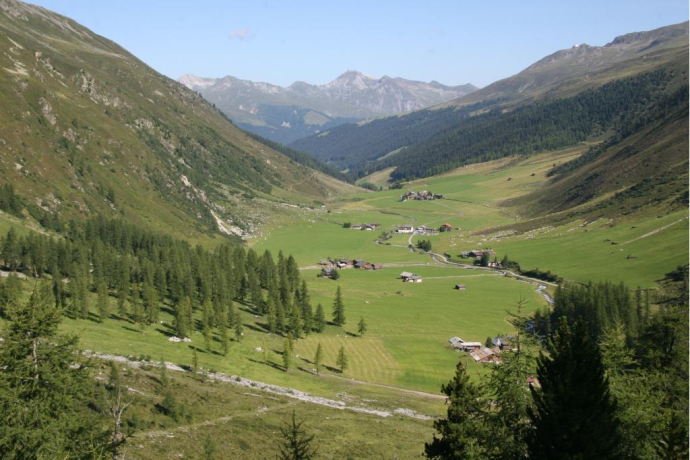 Etappe 14: Blick ins Sertigtal