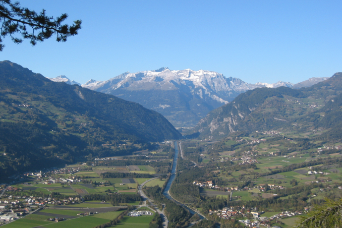 Etappe 6: Aussicht von Crap Carschenna