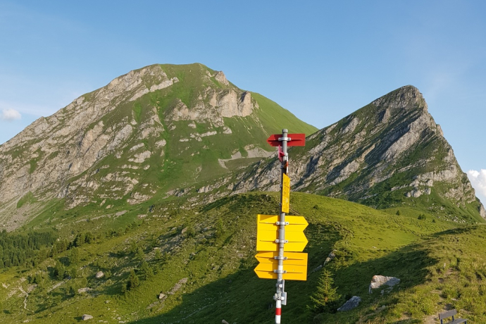 Gürgaletsch, vom Churer Joch aus gesehen
