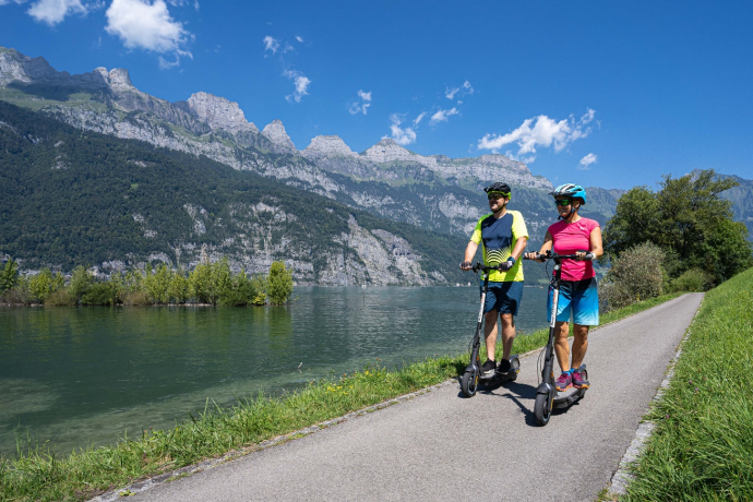 E-Scooter Picnic Tour Walensee