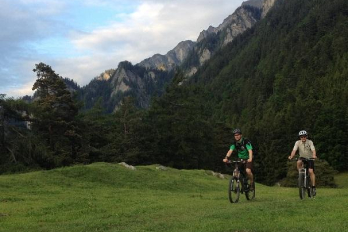 Auf dem Mittenberg oberhalb Chur