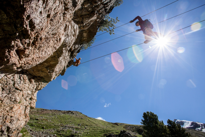 Klettersteig Languard