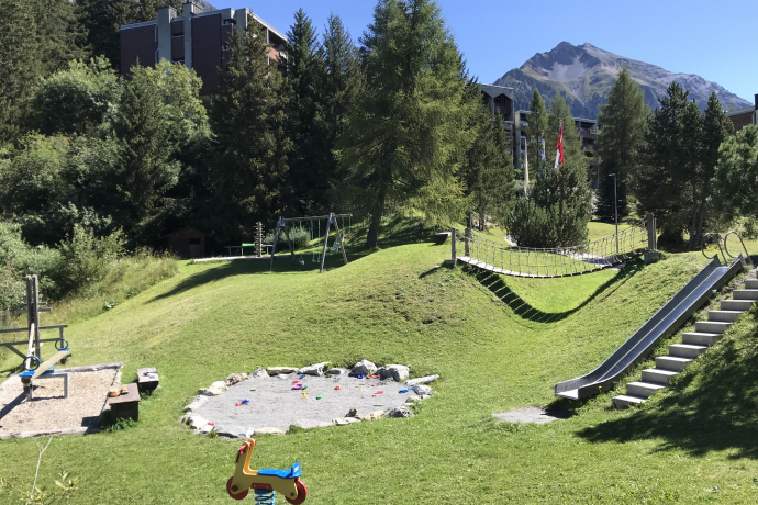 Spielplatz beim Ferienzentrum Soleval
