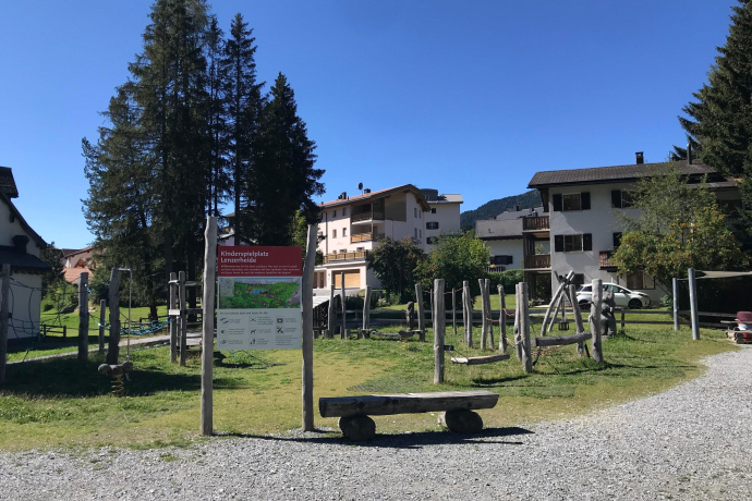 Spielplatz Sportplatz Lenzerheide