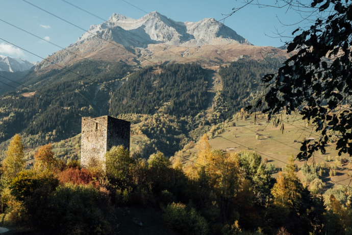 Das Foto zeigt die Burgruine Ringgenberg Das Foto zeigt die Burgruine Ringgenberg