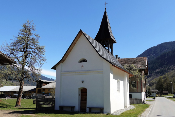 Das Foto zeigt die Kapelle St. Niklaus in Reits
