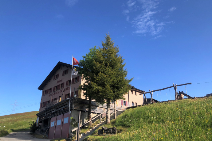 Berggasthaus Beverin auf dem Glaspass