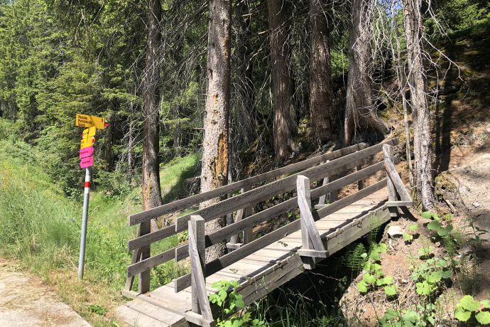 Junction towards Parsiras