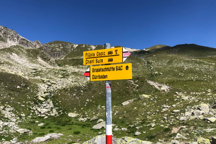 Chant Sura - Fuorcla Radönt - Grialetschhütte SAC - Dürrboden (oua_72663115_image)
