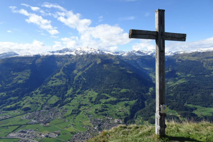 Croix sommitale Gonzen