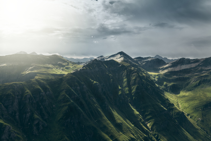 Bärenhorn mit Teischer im Vordergrund