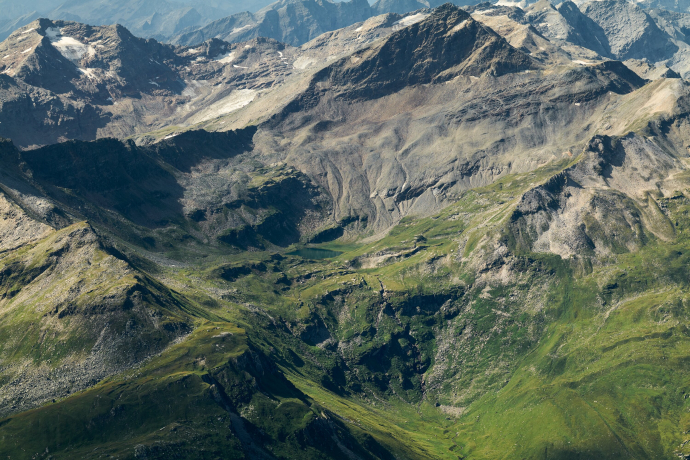 Fanellhorn with Guraletschsee