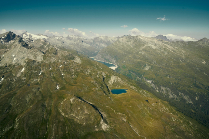 Selvasee mit Hohbüel im Vordergrund