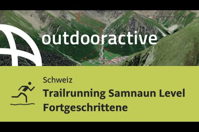 Trailrunning-Strecke in der Schweiz: Trailrunning Samnaun Level Fortgeschrittene