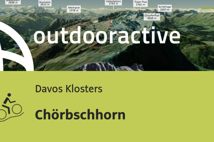 Mountainbike-tour in Davos Klosters: Chörbschhorn