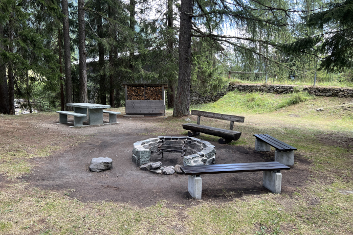 Feuerstelle Tamboboden Feuerstelle Tamboboden