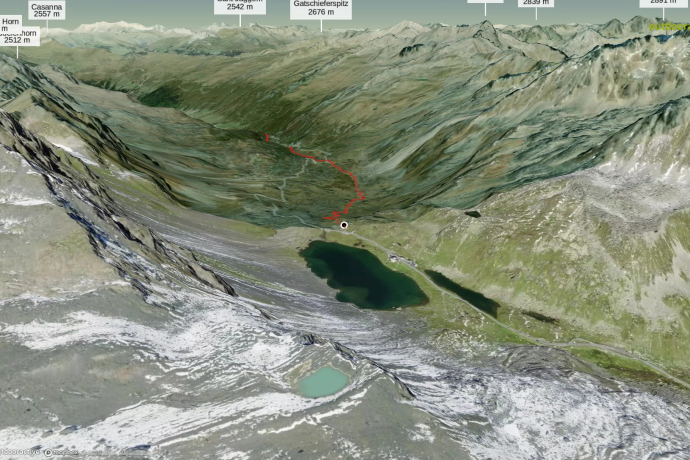 Mountainbike-tour in Davos Klosters: Flüela Valey Trail