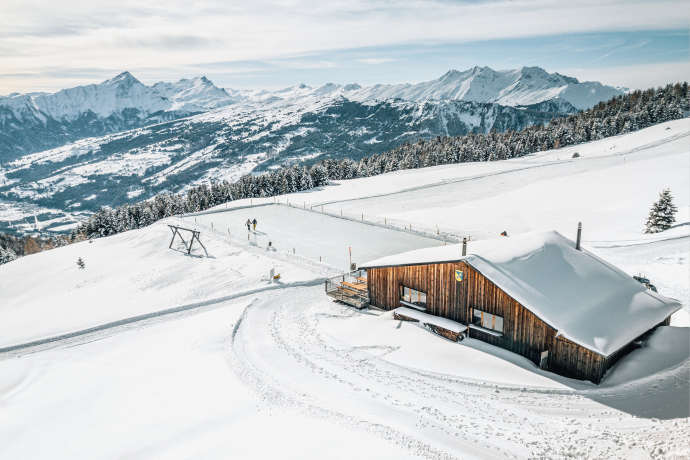 Natureisfeld Alp Raguta
