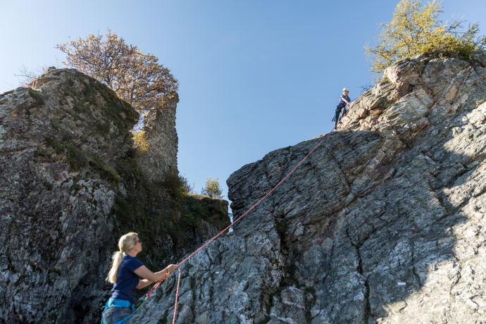 Klettergarten in Siat Klettergarten in Siat