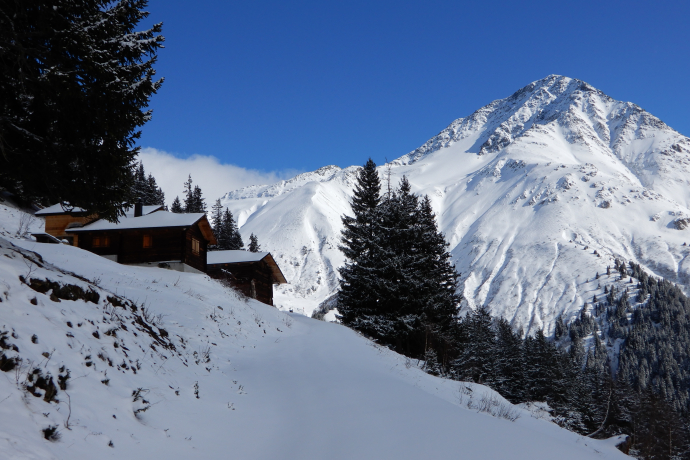 Dem Piz Muraun entgegen