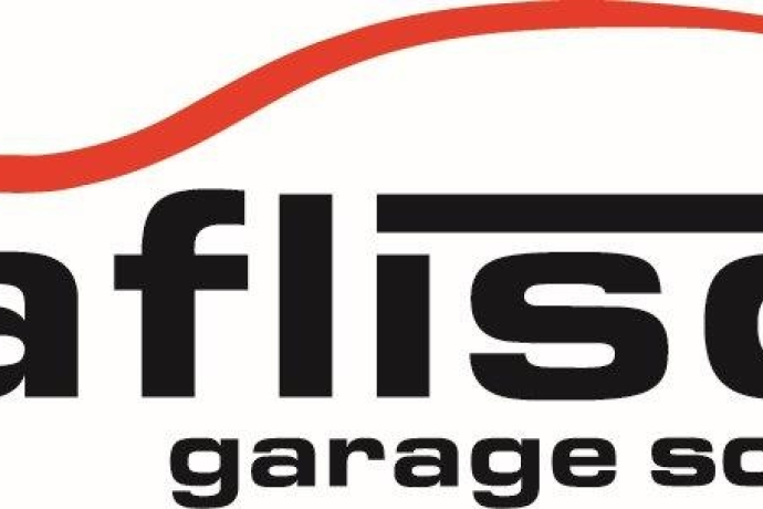 Das Logo von der Garage Caflisch AG in Schluein.