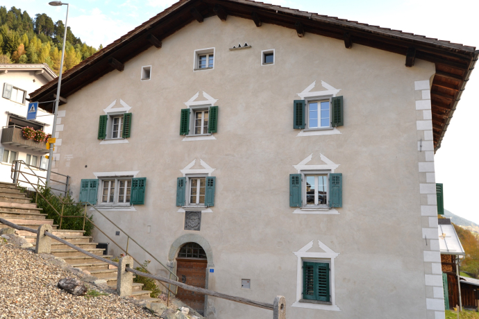 Aussenaufnahme der Casa Crap