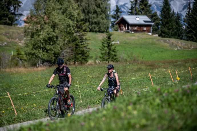 Genussvolles biken zwischen Riein und Dutjen