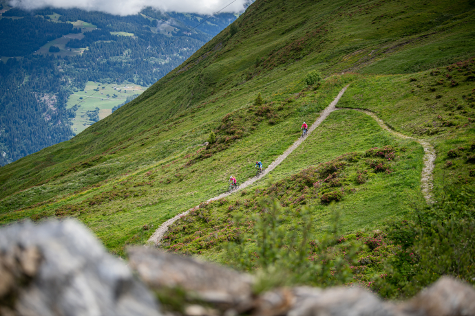 Fahrspass pur ab dem Gipfel