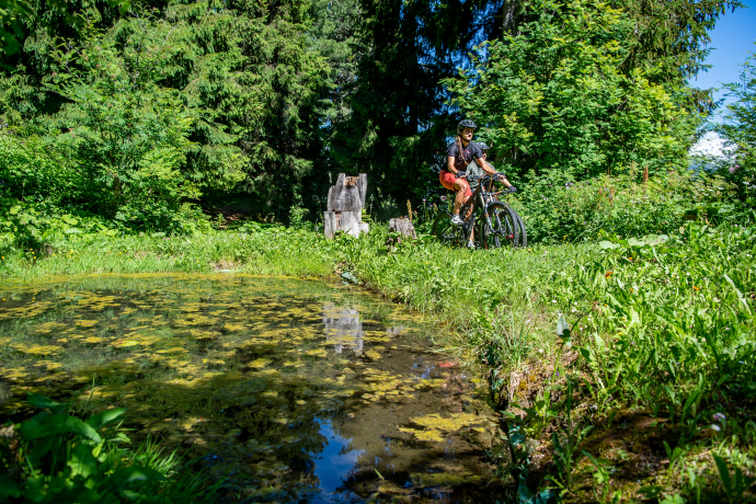 Einfach Singletrails unterwegs