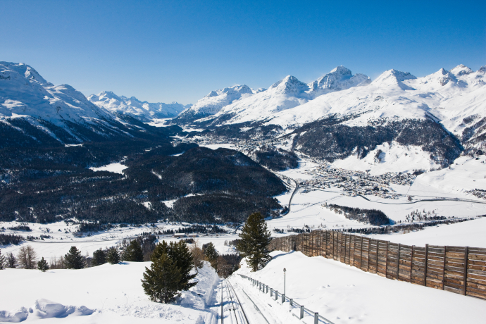 Aussicht von Muottas Muragl