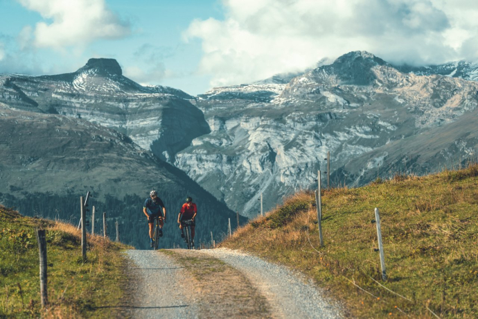 Auf dem Weg zur Alp Stavonas