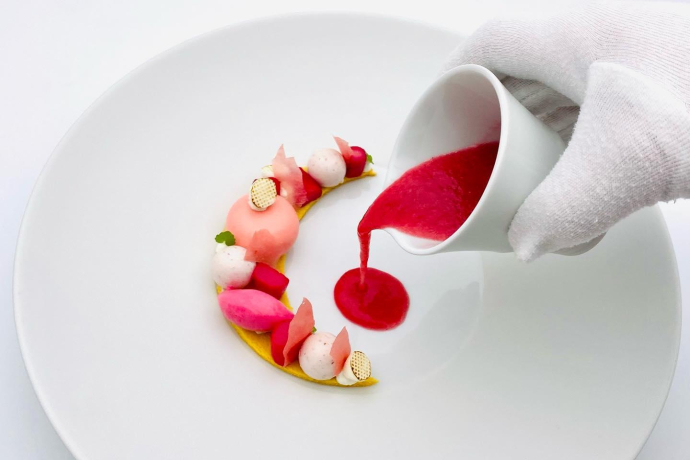 Rhabarber Dessert La Riva