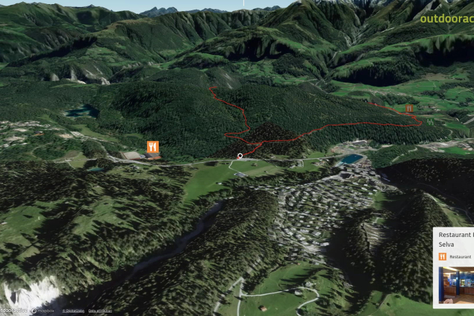 Mountainbike-tour in Flims Laax Falera: Rundtour Murschetg-Salums (10S)