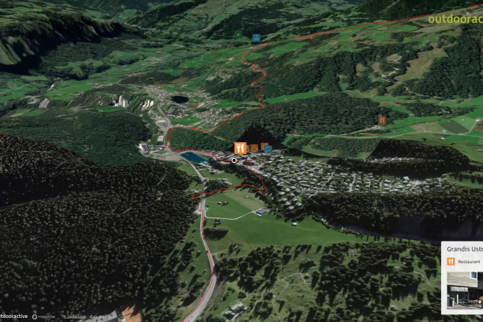 Mountainbike-tour in Flims Laax Falera: Crap Masegn Tour (248)