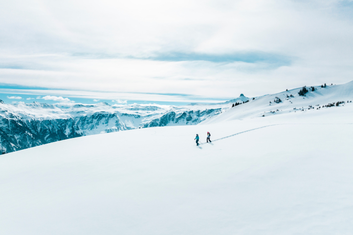 Snowshoe trail Panüöl -Prodalp