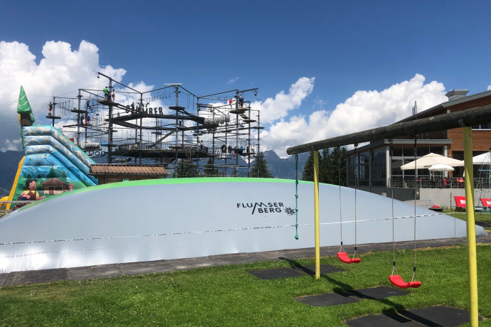 Cuscino gonfiabile gigante Flumserberg Prodalp